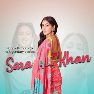 Sara Ali Khan Birthday image