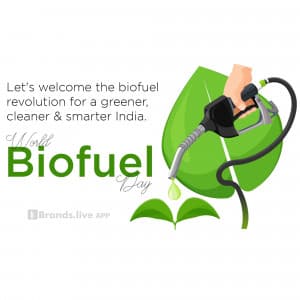 World Biofuel Day event advertisement