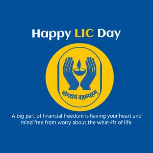 LIC Day event advertisement
