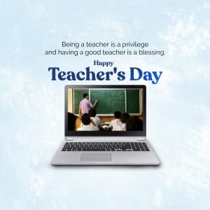 Teachers' Day poster Maker