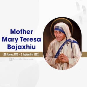 Mother Teresa Punyatithi graphic