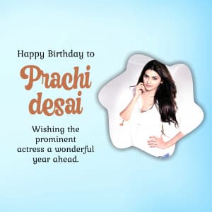 Prachi Desai Birthday video