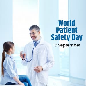 World Patient Safety Day poster Maker
