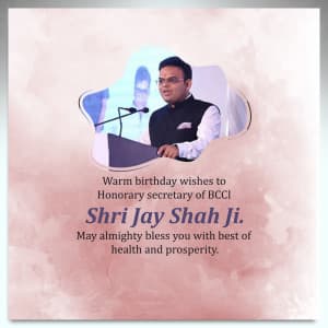 Jay Shah Birthday post