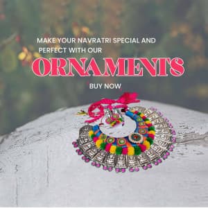 Navratri Ornaments Instagram Post