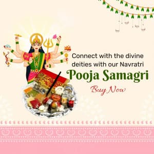 Navratri Pooja Samagri facebook banner