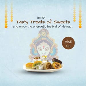 Navratri Sweets facebook banner