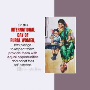 Day of Rural Women video