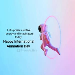 International Animation Day flyer