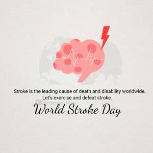 World Stroke Day graphic