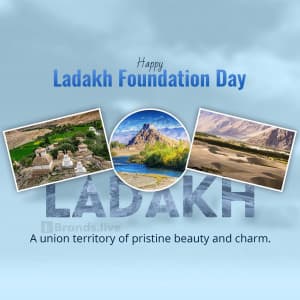 Ladakh Foundation Day post