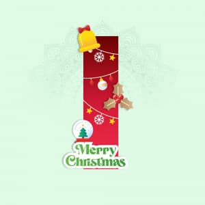 Christmas Alphabet marketing poster