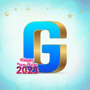 New Year Alphabet ad post