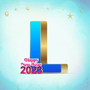 New Year Alphabet creative image