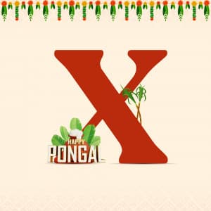 Pongal Alphabet poster