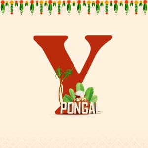 Pongal Alphabet Instagram banner
