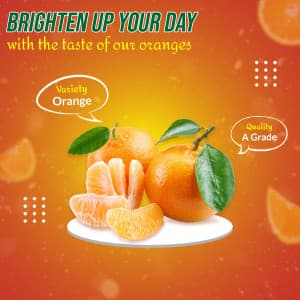 Oranges poster