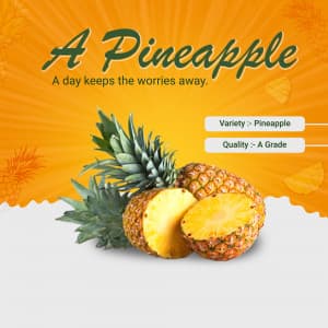 Pineapple poster Maker