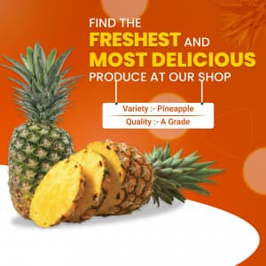 Pineapple facebook ad banner