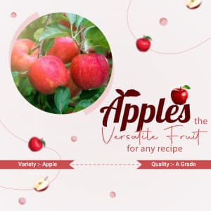 Apples poster Maker