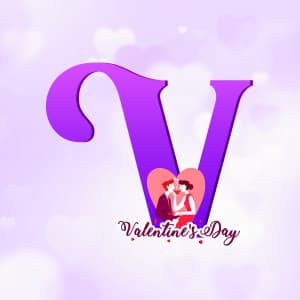 Valentine's Day Basic Alphabet image