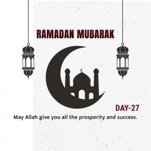 Ramadan Mubarak banner