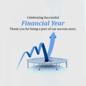 Financial Year Thank You creative image