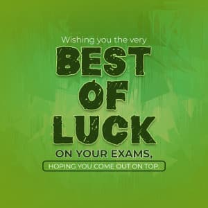 Best of Luck facebook banner