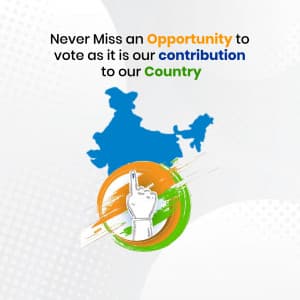 Vote India Social Media poster