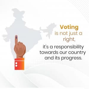 Vote India marketing flyer