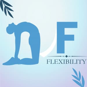 International Yoga Day Alphabet advertisement banner