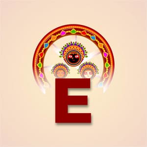 Rath Yatra Alphabet festival image