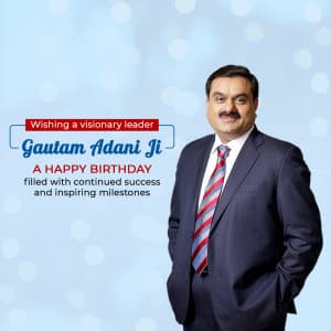 Gautam Adani Birthday graphic