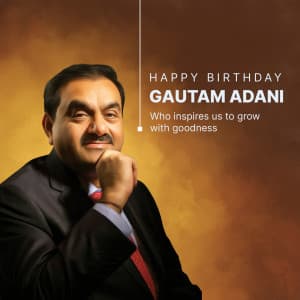 Gautam Adani Birthday post