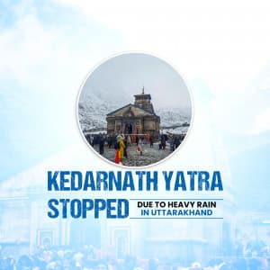 Kedarnath Yatra Stopped Instagram banner