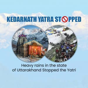 Kedarnath Yatra Stopped post