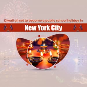 Diwali Holiday in New York banner