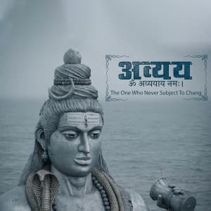 108 Name of Lord Shiva Social Media post