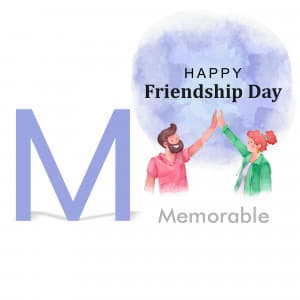 Friendship Day Alphabet image