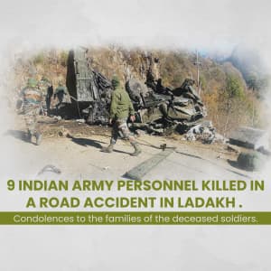 indian army ladakh accident Social Media post