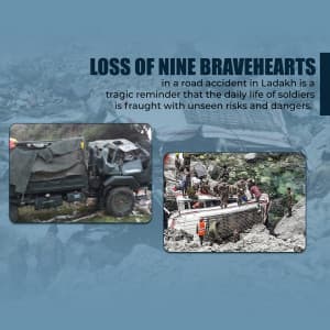 indian army ladakh accident image