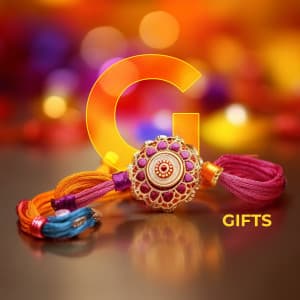 Raksha Bandhan Alphabet ad post