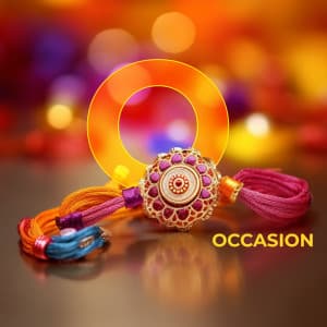 Raksha Bandhan Alphabet Instagram Post