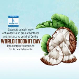 World Coconut Day post