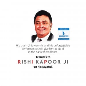 Rishi Kapoor Jayanti post