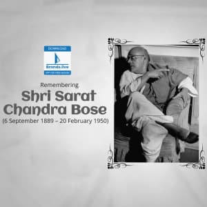 Sarat Chandra Bose Jayanti post