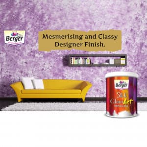 Berger Paints facebook banner