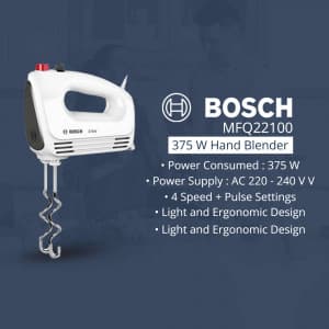 Bosch business flyer