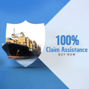 Marine Insurance promotional template