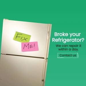 Refrigerator Service promotional poster